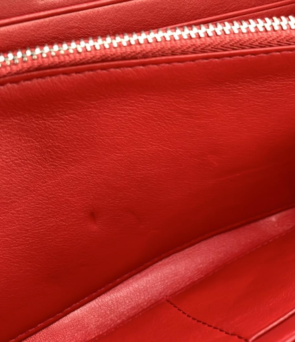 美品 BALLY ラウンドファスナー長財布 レザー レディース バリー