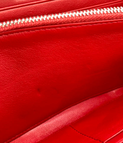 美品 BALLY ラウンドファスナー長財布 レザー レディース バリー