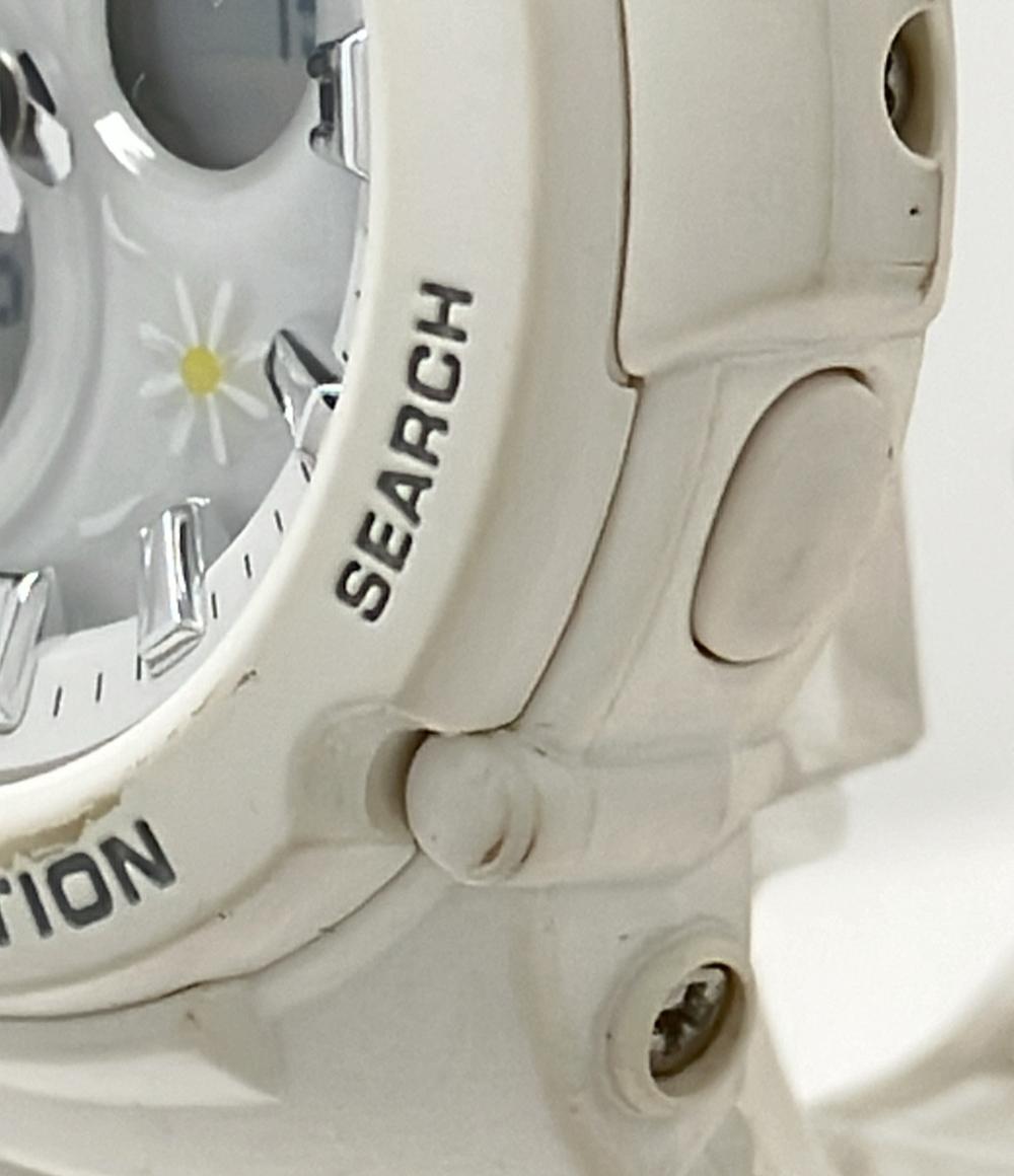 カシオ 腕時計 BABY-G クオーツ ホワイト BGA-270FL レディース CASIO