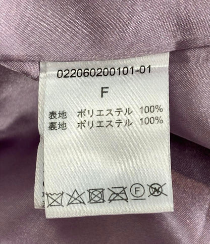 美品 ダズリン フェイクファージャケット レディース SIZE F (M) dazzlin