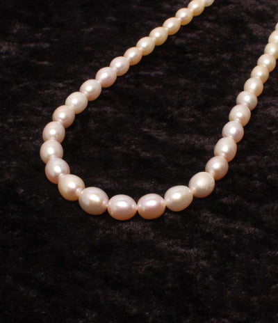 ネックレス 淡水パール 4-9mm レディース
