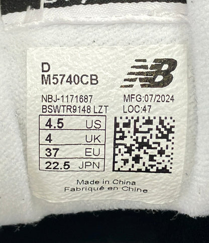 美品 NEW BALANCE ローカットスニーカー M5740CB レディース SIZE 22.5 ニューバランス