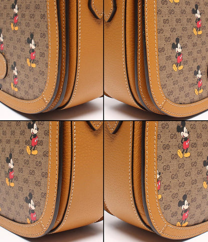 グッチ ショルダーバッグ 斜め掛け ミッキーマウス Disneyコラボ GGｽﾌﾟﾘｰﾑ 602694 498879 レディース GUCCI