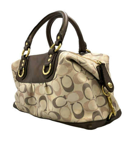COACH 2way ハンドバッグ ショルダーバッグ 肩掛け シグネチャー レディース コーチ