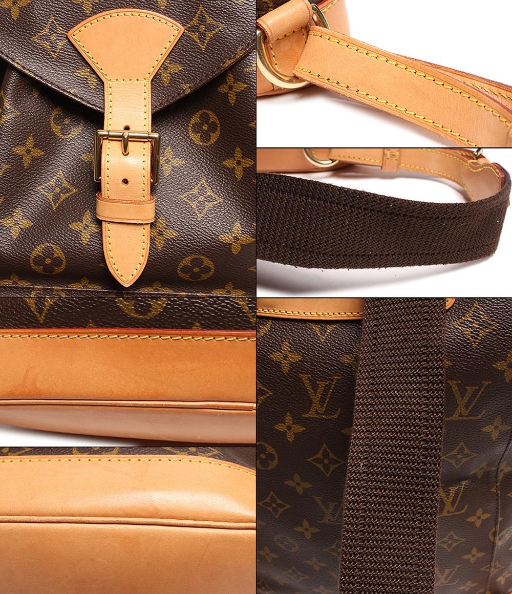 ルイ・ヴィトン リュック ゴールド金具 モンスリ モノグラム M51135 廃番 レディース LOUIS VUITTON