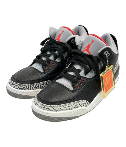 美品 ナイキ ローカットスニーカー AIR JORDAN 3 RETRO 854262-001 メンズ SIZE 27.0 (L) NIKE