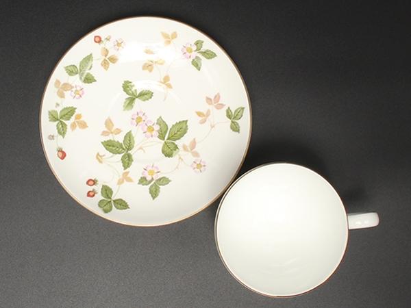 美品 WEDGWOOD カップ＆ソーサー 5客セット ワイルドストロベリー