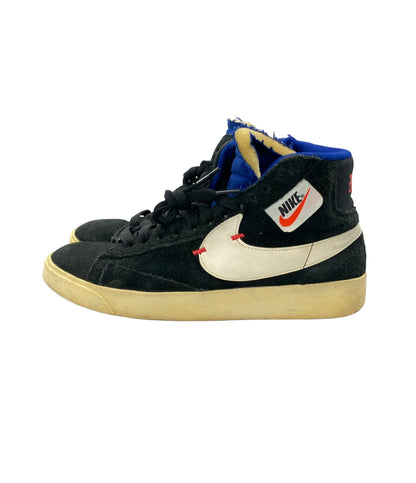NIKE ハイカットスニーカー サイドジップ W BLAZER MID REBEL BQ4022-005 レディース SIZE 23.5 ナイキ