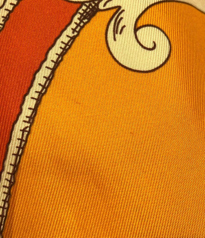 HERMES スカーフ マフラー シルク100% 帝王学 L'INSTRUCTION DU ROY レディース エルメス