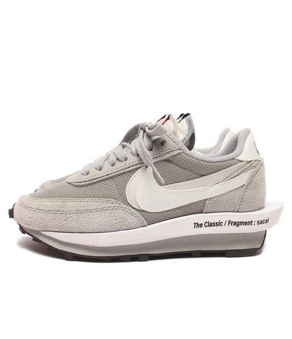 NIKE ローカットスニーカー 厚底 fragment design × sacai LD Waffle Light Smoke Grey DH2684 001 レディース メンズ SIZE 23.0 ナイキ