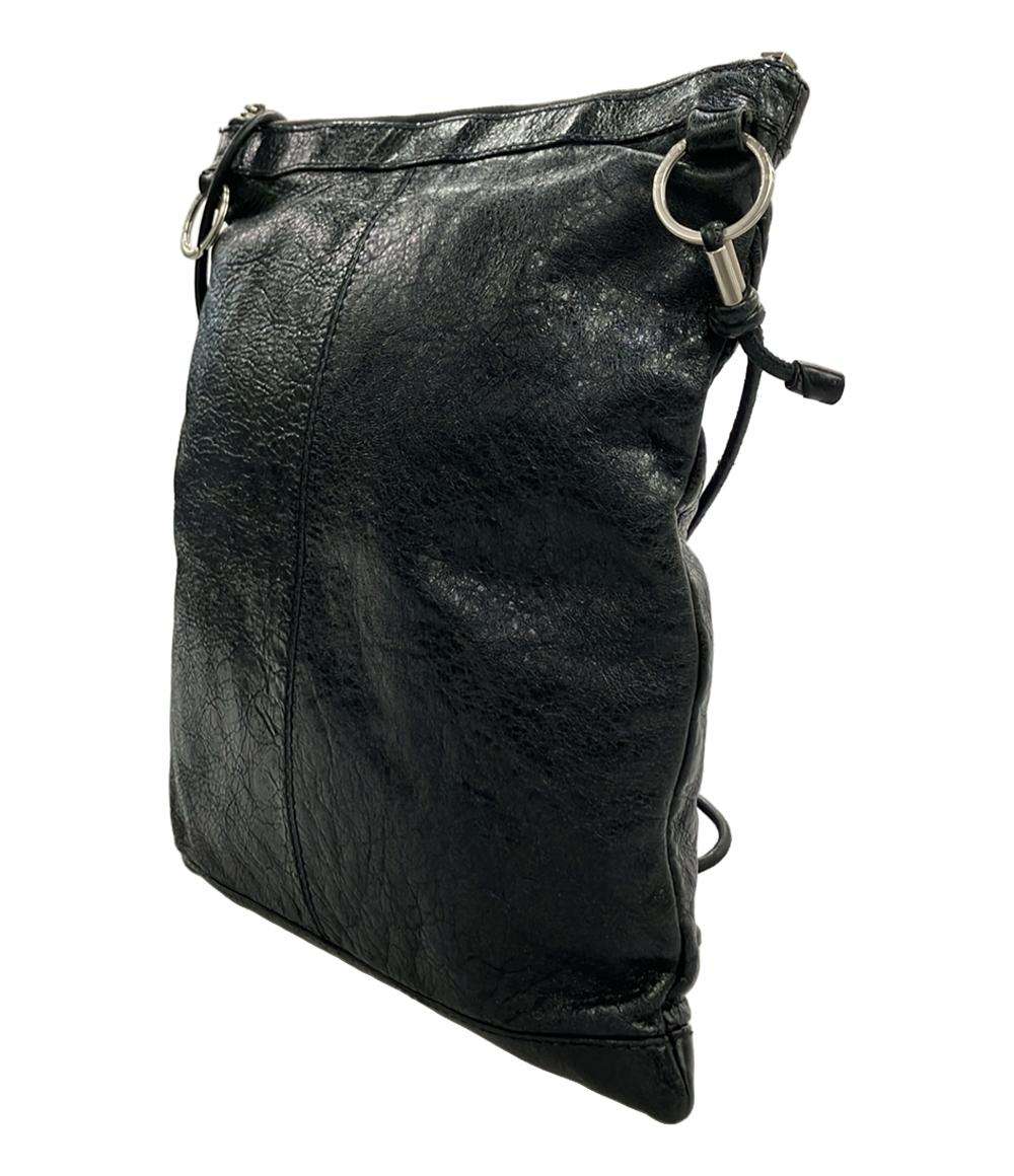 BALENCIAGA ショルダーバッグ 斜め掛け レザー CLASSIC NEO SKETCH ARENA NOIR クラシック ネオ スケッチ アリーナ ノワール メンズ バレンシアガ