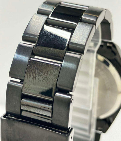 腕時計 ディズニー ミッキーマウス クオーツ ブラック レディース