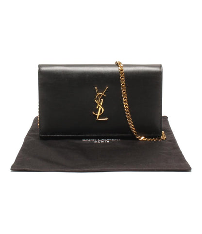 イヴ・サンローラン 2wayチェーンショルダーウォレットバッグ クラッチバッグ レディース YVES SAINT LAURENT