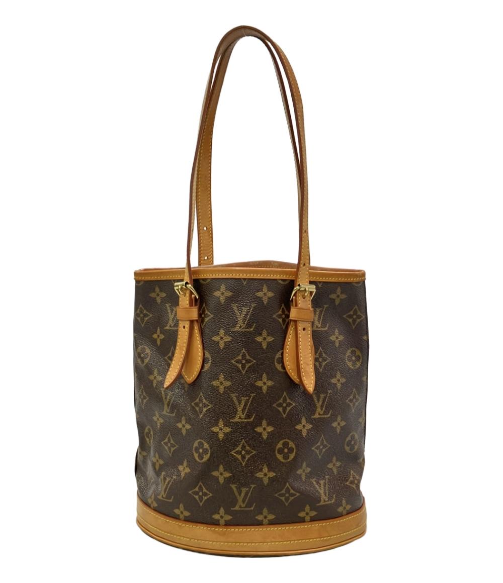 訳あり LOUIS VUITTON ショルダーバッグ 肩掛け プチ バケット PM M42238 レディース ルイ・ヴィトン