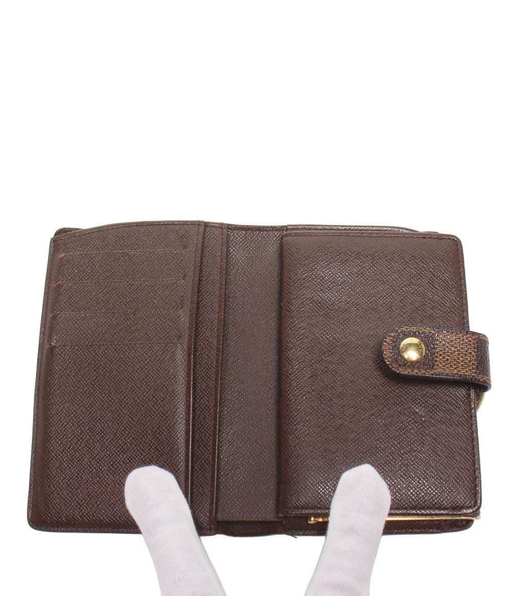 ルイ・ヴィトン 二つ折り財布 ポルトモネ ビエ ヴィエノワ ダミエ M61663 レディース LOUIS VUITTON