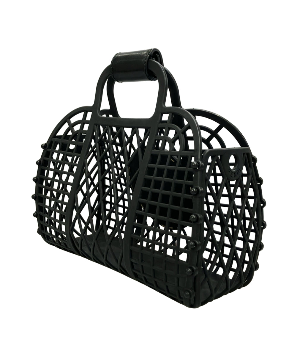 FENDI ハンドバッグ かごバッグ BASKET SMALL RECYCLED PLASTIC 228-2449 レディース フェンディ