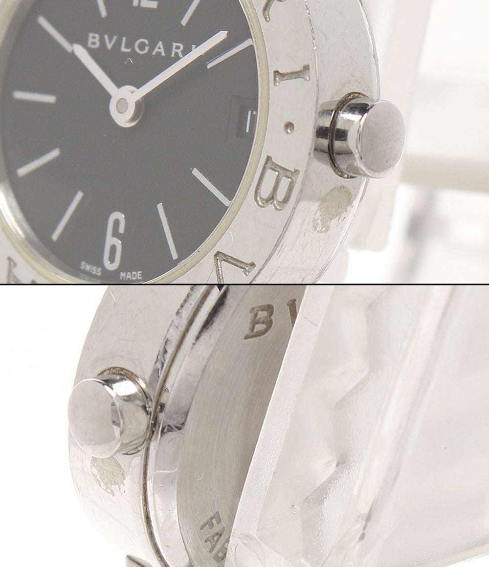 BVLGARI 腕時計 ブルガリ・ブルガリ クオーツ ブラック BB23SS レディース ブルガリ