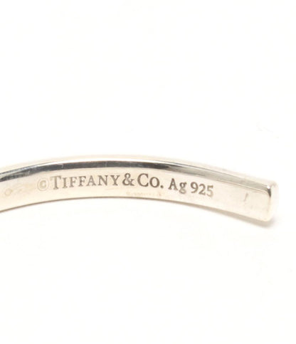 美品 TIFFANY&Co. バングル SV925 1837 ナロー レディース ティファニー