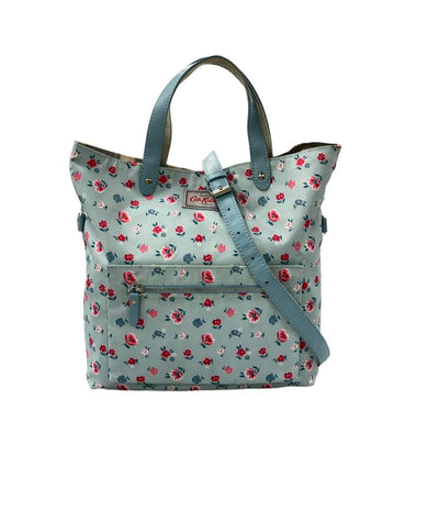キャスキッドソン 2way ハンドバッグ ショルダーバッグ 斜め掛け リバーシブル 花柄 ドット柄 レディース Cath Kidston