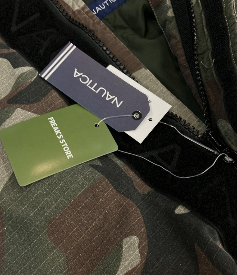 NAUTICA ブルゾン カモフラージュ ストリート フード 札付き 中綿キルトショートBZ 253-1579 メンズ SIZE XL ノーティカ