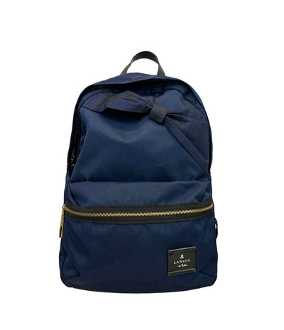 美品 LANVIN en Bleu リュック デイパック リボン レディース ランバンオンブルー