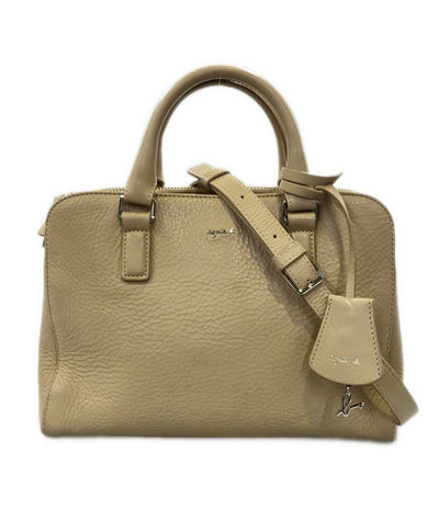 agnes b. 2way ハンドバッグ ショルダーバッグ 斜め掛け レディース アニエスベー