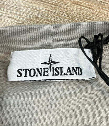 美品 STONE ISLAND 長袖Tシャツ STONE ISLAND ガーメントダイ  24aw タグ付き 811563750 メンズ SIZE M ストーンアイランド