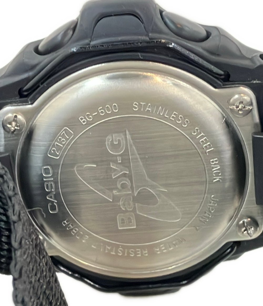 美品 CASIO 腕時計 藤井フミヤコラボ Baby-G クオーツ BG-500 レディース メンズ カシオ