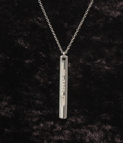 美品 Tiffany & Co. ネックレス SV925 1837 バー レディース ティファニー