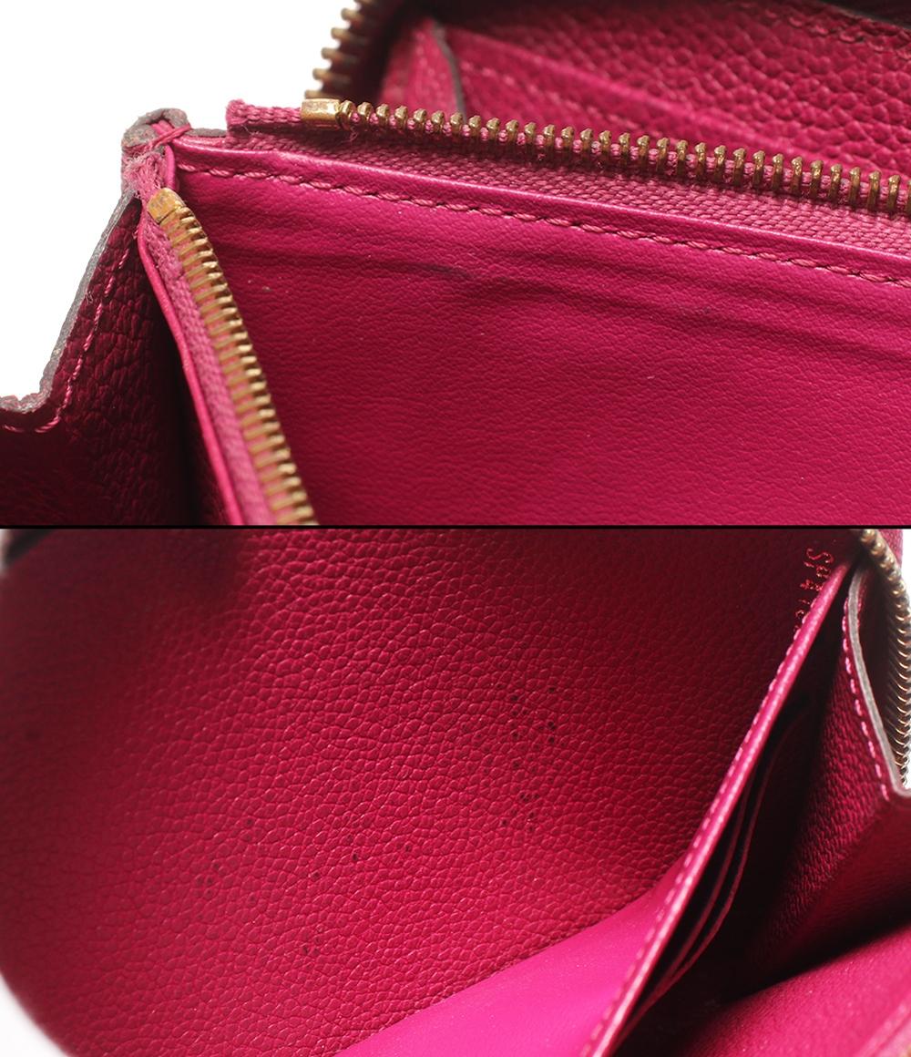 LOUIS VUITTON ルイヴィトン 財布 ジッピーウォレット M60549 オロール(ボルドー系) モノグラムアンプラント レディース ラウンドファスナー 長財布【本物保証】 LOUIS VUITTON - LOUIS VUITTON ルイヴィトン 財布 ジッピーウォレット