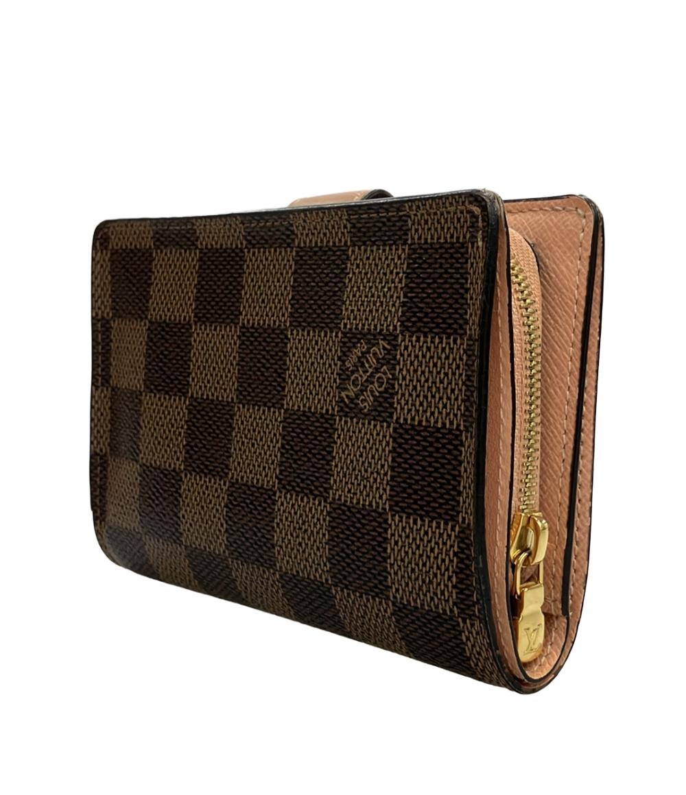 ルイ・ヴィトン 二つ折り財布 ポルトフォイユ ジュリエット ダミエ N60380 レディース LOUIS VUITTON