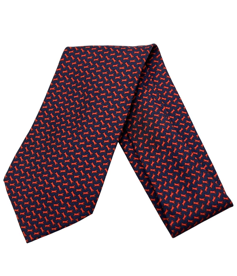 美品 Dunhill ネクタイ シルク100% メンズ ダンヒル