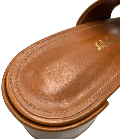 Salvatore Ferragamo ヴァラ チェーンサンダル レディース SIZE US 6 サルヴァトーレフェラガモ
