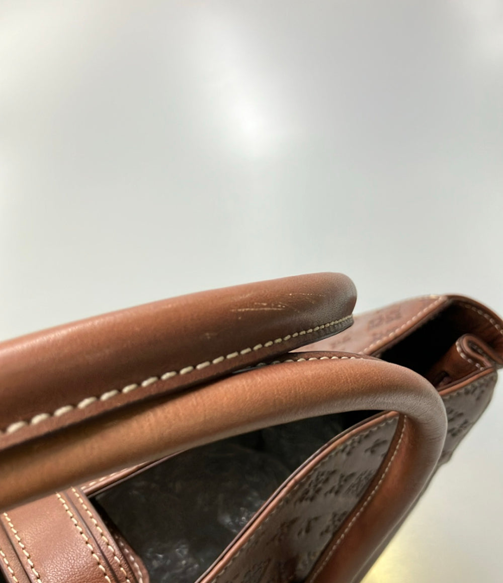 russet トートバッグ レザー アナグラム柄 レディース ラシット