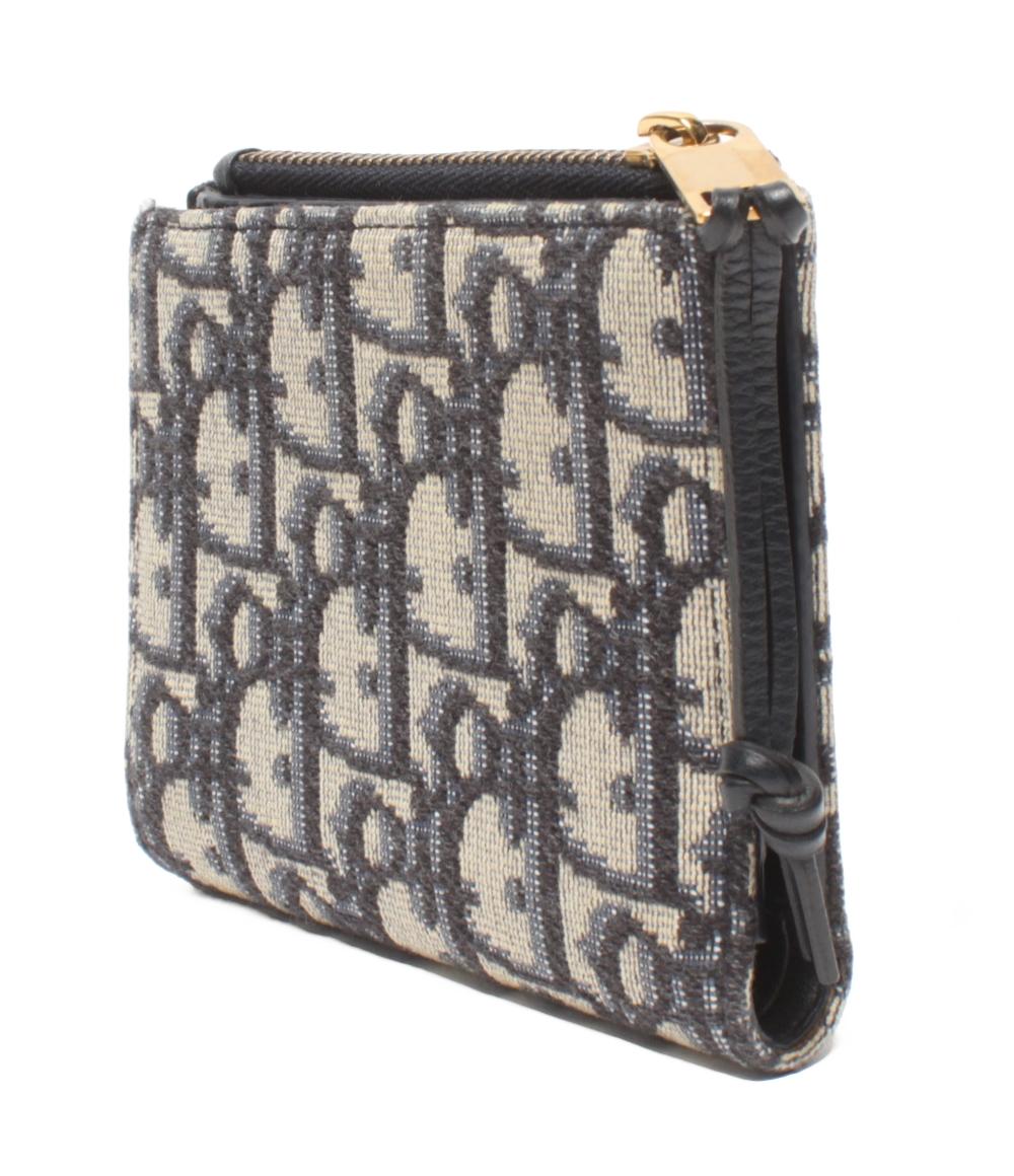 Christian Dior 二つ折り財布 オブリーク レディース クリスチャンディオール