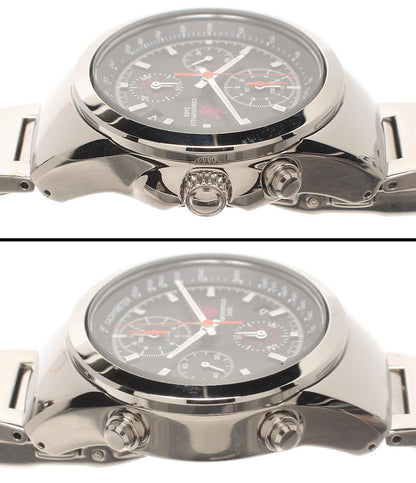 SEIKO 腕時計 クロノ・クロスコラボ クロノポリス2400 クオーツ ブラック 7T52-6000 メンズ セイコー