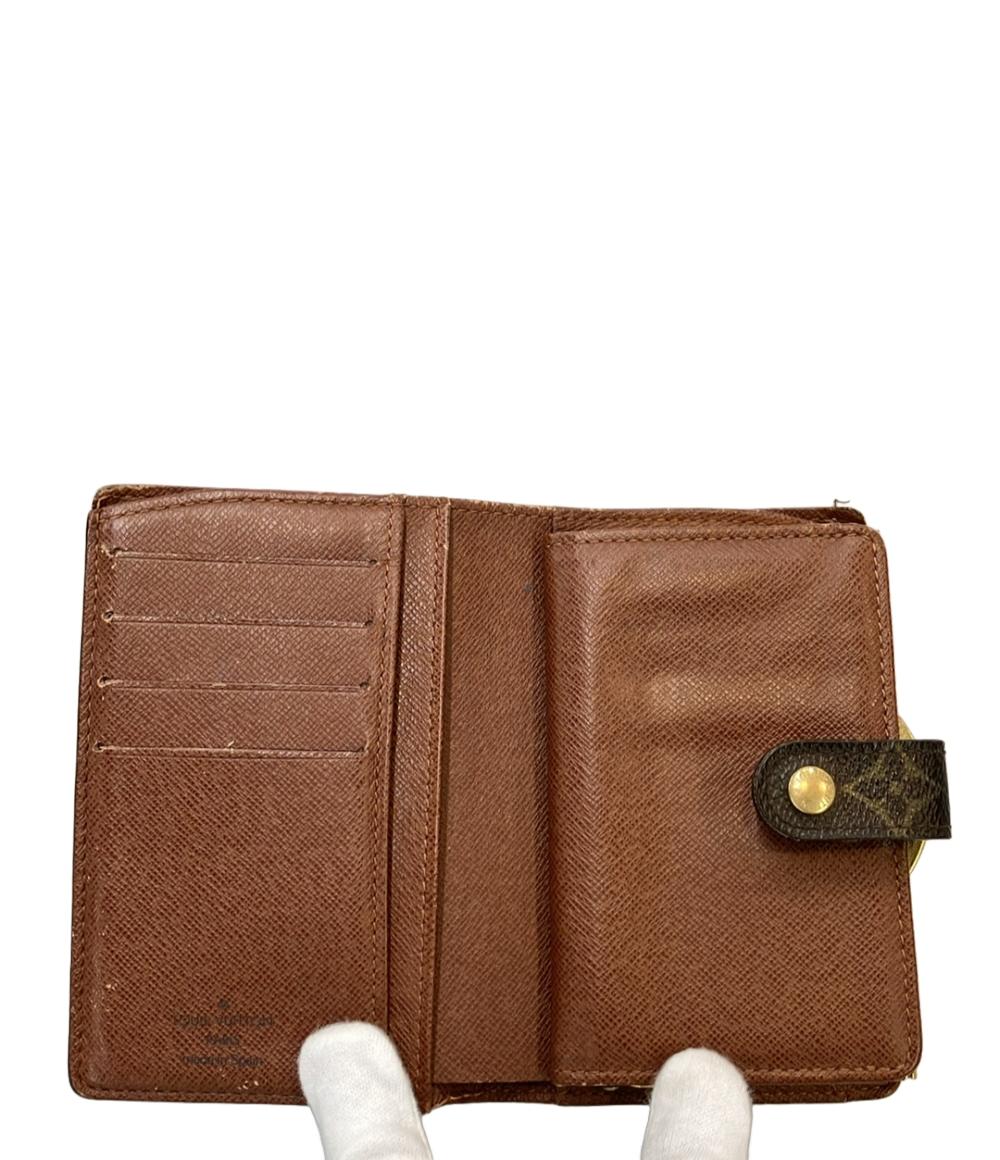 LOUIS VUITTON 二つ折り財布 がま口 キャンバス モノグラム M61674 レディース ルイ・ヴィトン