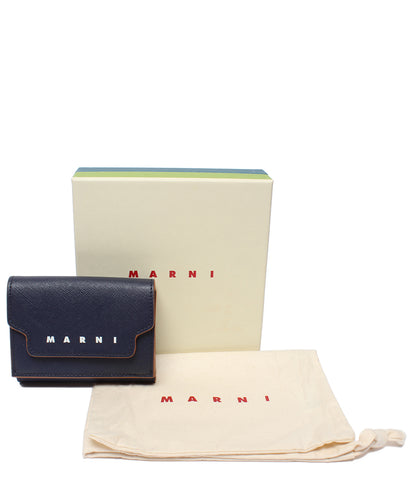 美品 MARNI 三つ折り財布 レディース マルニ