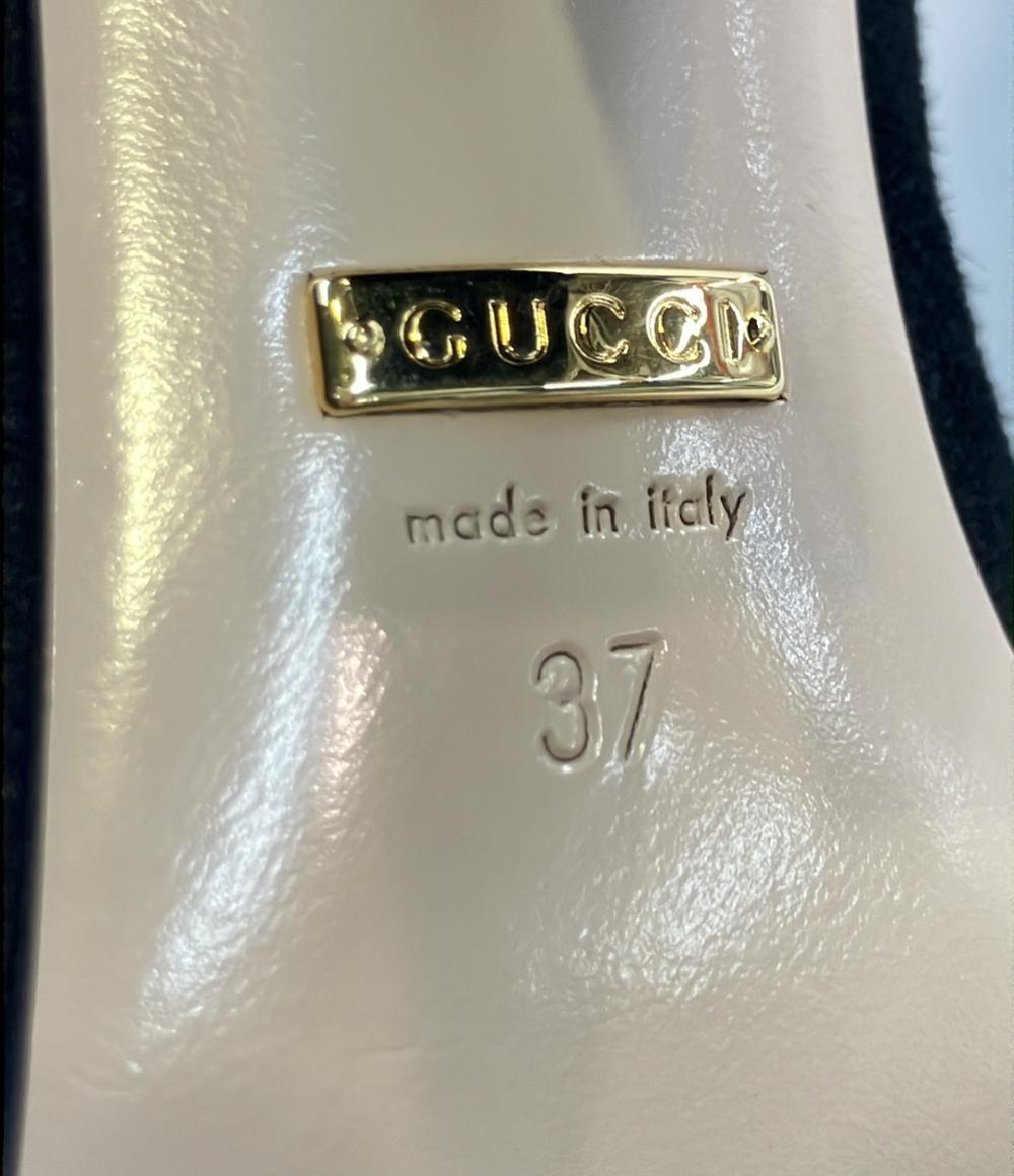 GUCCI GGマーモントヒールパンプス レディース SIZE 37 (24cm) グッチ