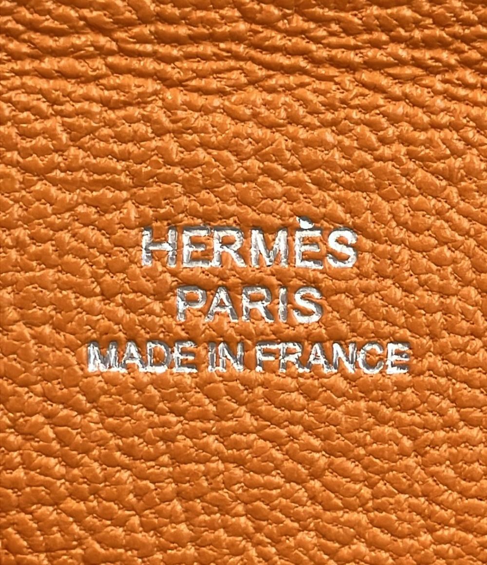 エルメス カードケース ▫︎O刻印 シルバー金具 ガルヴィ ユニセックス  