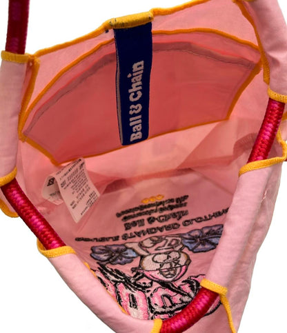 美品 ダブルスタンダードクロージング ボールアンドチェーン 2WAY ハンドバッグ ショルダーバッグ 斜め掛け レディース DOUBLE STANDARD CLOTHING