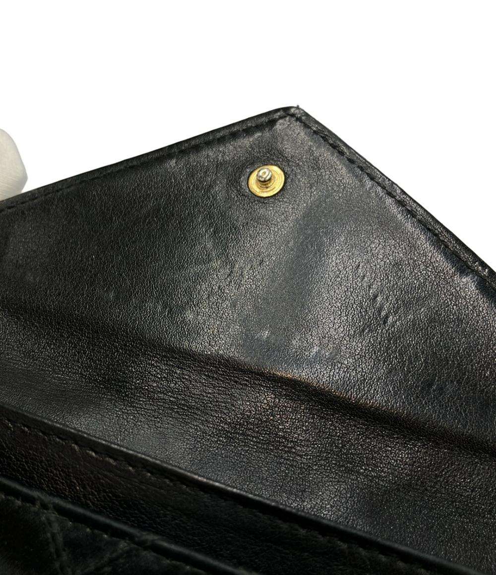 CHANEL カードケース コインケース ゴールド金具 ビコローレ サテン