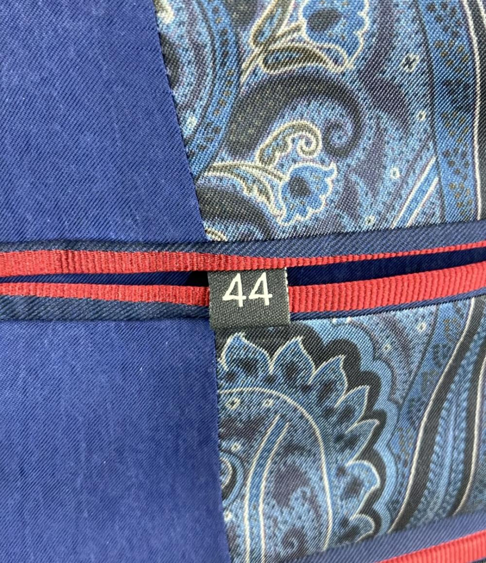 希少 ETRO エトロ ペイズリー裏地 レザージャケット イタリア製 ボルドー ETRO - 美品 エトロ ETRO ジャケット レザージャケット ゴートレザー