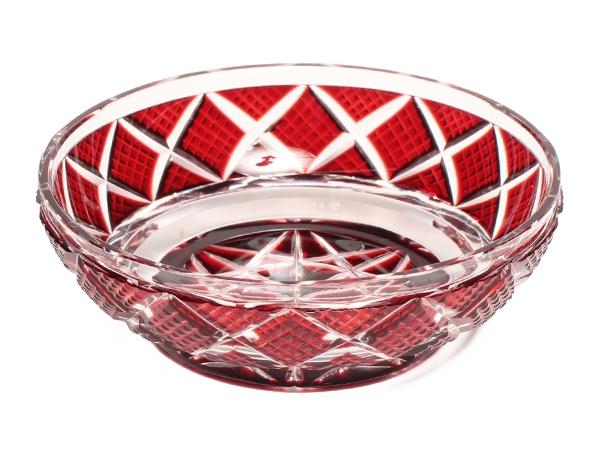 美品 島津薩摩切子 小皿 紅 復元 8cm – Rehello by BOOKOFF