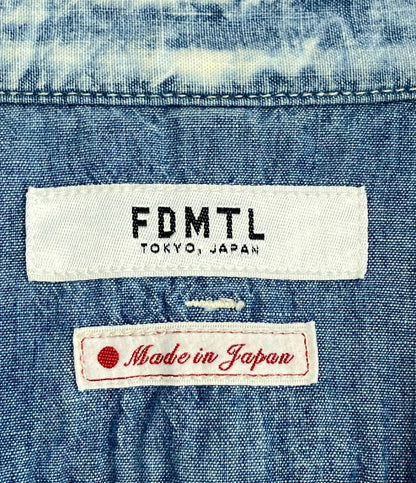 FDMTL 長袖 デニムシャツ メンズ SIZE 2 ファンダメンタル
