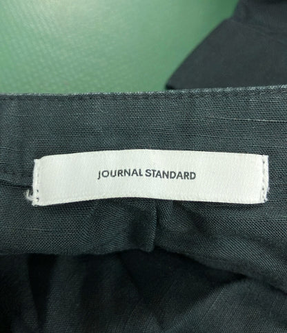 ジャーナルスタンダード リネン混長袖ガウンコート 薄手 レディース SIZE F JOURNAL STANDARD