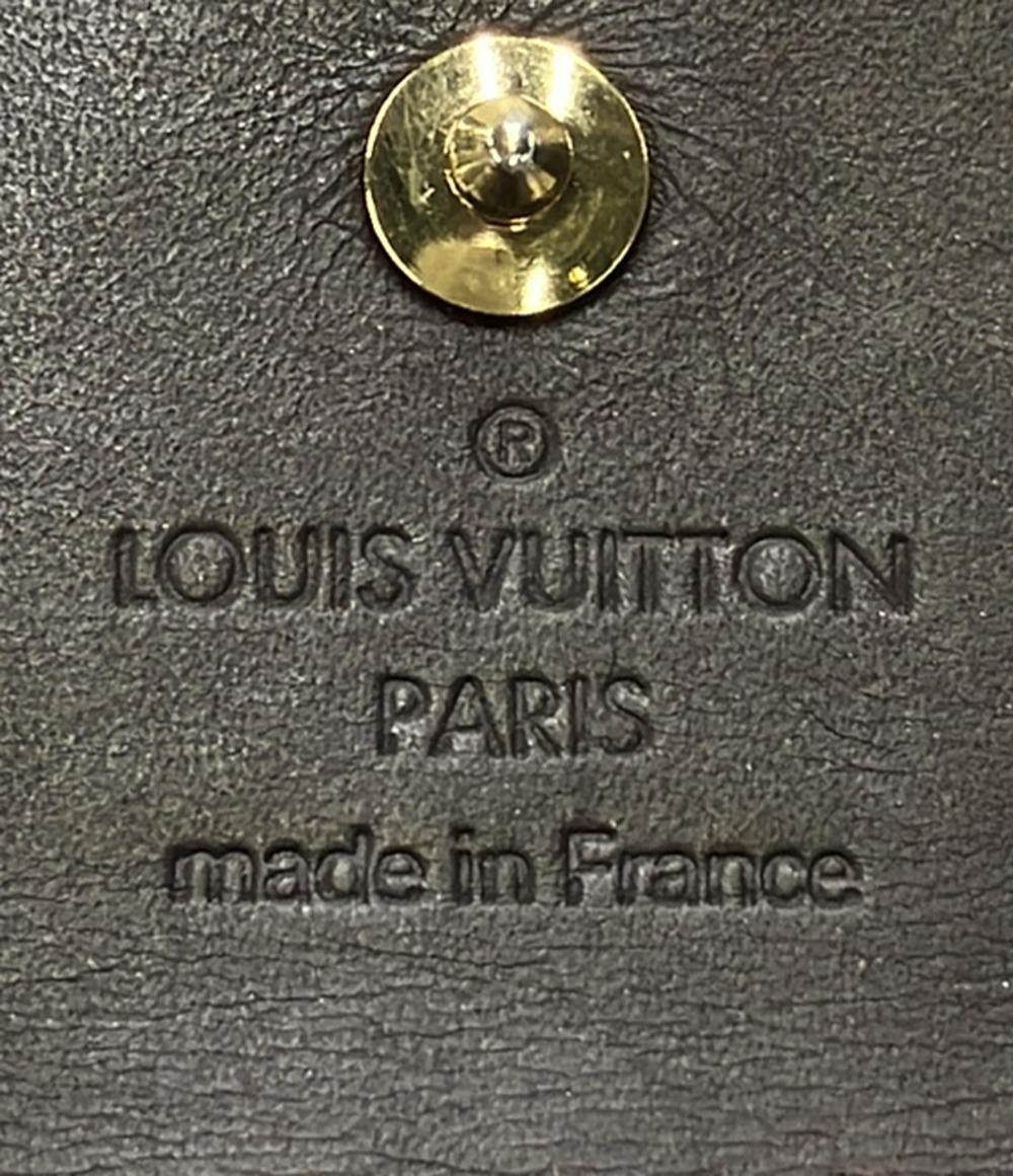 LOUIS VUITTON Wホック二つ折り財布 ポルトモネ ビエ カルトクレディ ヴェルニ M93523 レディース ルイ・ヴィトン