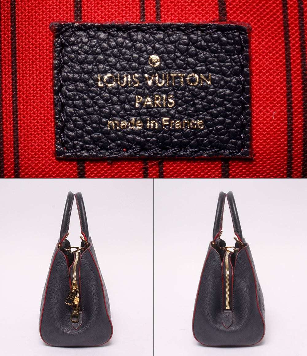 LOUIS VUITTON 2WAY ハンドバッグ ショルダーバッグ 斜め掛け モンテーニュ BB モノグラム アンプラント M42747 レディース ルイ・ヴィトン