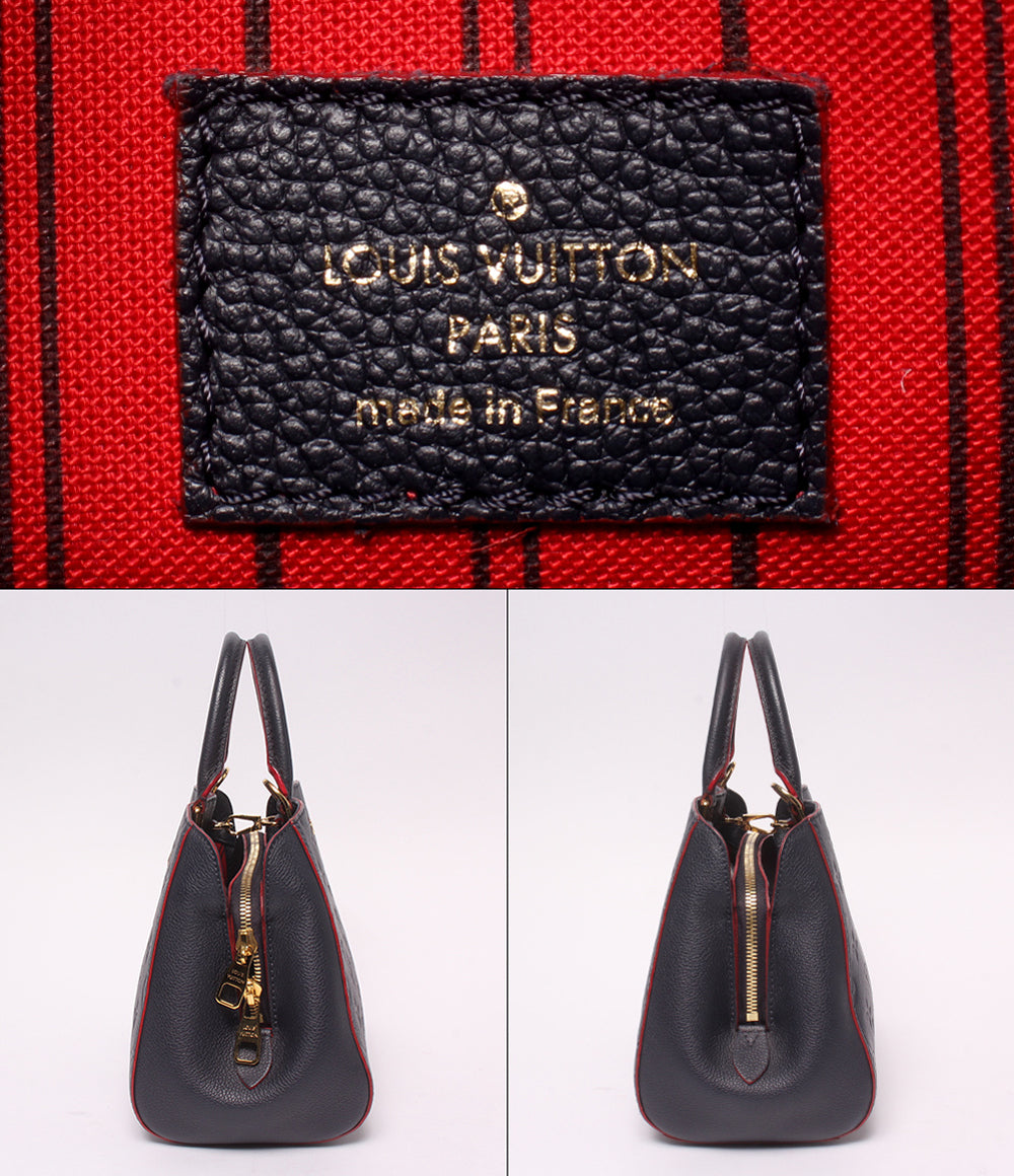 LOUIS VUITTON 2WAY ハンドバッグ ショルダーバッグ 斜め掛け モンテーニュ BB モノグラム アンプラント M42747 レディース ルイ・ヴィトン