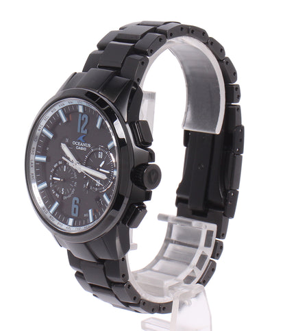 CASIO 腕時計 オシアナス OCEANUS ソーラー電波 ブラック OCW-T2000 メンズ カシオ